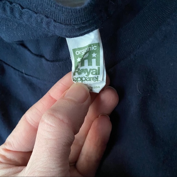 4/$25 Finlandia Vodka Fitted Tshirt. Size M. Navy Blue - Picture 5 of 6